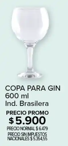 Carrefour Copa para gin oferta