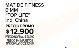 Carrefour Top life mat de fitness oferta