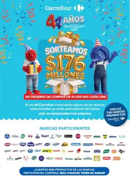 Carrefour Express Carrefour sorteamos $176 millones oferta