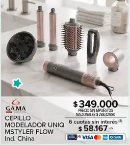 Carrefour Gama cepillo modelador uniq mstyler flow oferta