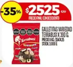 Supermercados DIA Terrabusi galletitas variedad oferta