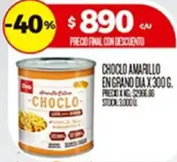 Supermercados DIA Choclo amarillo en grano oferta