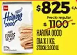 Supermercados DIA Harina 0000 oferta