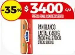 Supermercados DIA Ultra pan blanco oferta