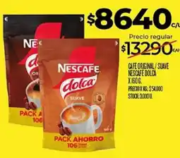 Supermercados DIA Nescafe dolca suave oferta