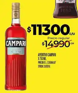 Supermercados DIA Campari aperitivo oferta