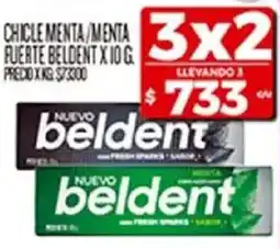Supermercados DIA Beldent chicle menta / menta fuerte oferta
