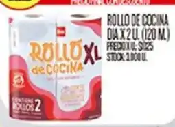 Supermercados DIA DIA rollo de cocina oferta
