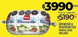 Supermercados DIA Dio mozzarella oferta