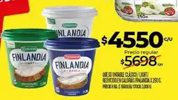 Supermercados DIA Finlandia queso untable clásico / light oferta