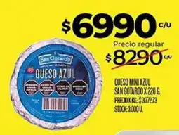 Supermercados DIA San gotardo queso azul oferta