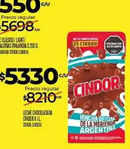 Supermercados DIA Cindor leche chocolatada oferta