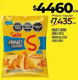 Supermercados DIA Sadia nugget saurio oferta
