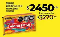 Supermercados DIA Vienissima salchichas oferta