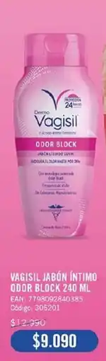 Supermercados DIA Vagisil jabón íntimo odor block oferta