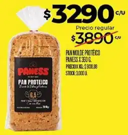 Supermercados DIA Paness pan proteico oferta