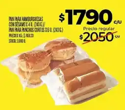 Supermercados DIA Pan para hamburguesas con sesamo oferta