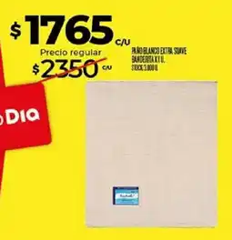 Supermercados DIA Banderita paño blanco extra suave oferta