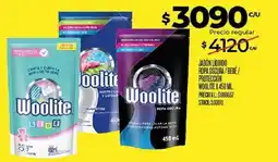 Supermercados DIA Woolite jabón líquido ropa oscura / bebé / protección oferta