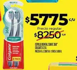 Supermercados DIA Colgate cepillo dental suave 360° oferta