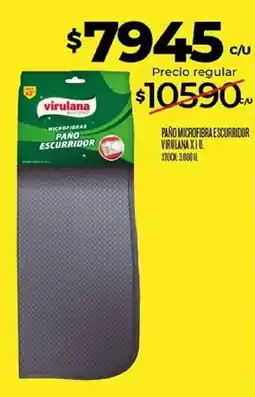 Supermercados DIA Virulana paño microfibra escurridor oferta