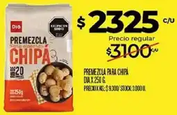 Supermercados DIA Dio premezcla para chipá oferta