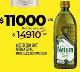 Supermercados DIA Natura aceite de oliva suave oferta