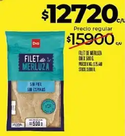 Supermercados DIA Dia filet de merluza oferta