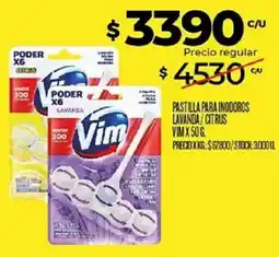 Supermercados DIA Vim pastilla para inodoros lavanda / citrus oferta