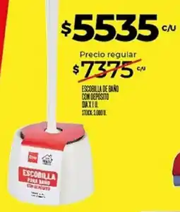 Supermercados DIA Dio escobilla para baño con depósito oferta