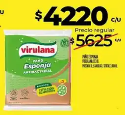 Supermercados DIA Virulana paño esponja antibacterial oferta