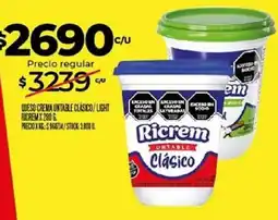 Supermercados DIA Ricrem queso crema untable clásico oferta