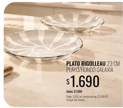 Super MAMI Rigolleau plato playo/hondo galaxia oferta
