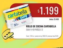 Super MAMI Cartabella rollo de cocina daily oferta