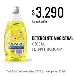 Super MAMI Magistral detergente oferta