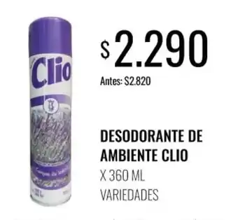 Super MAMI Clio desodorante de ambiente oferta