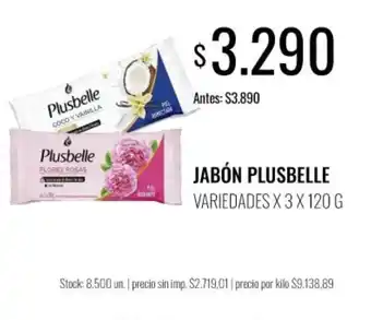 Super MAMI Plusbelle jabón oferta
