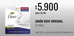 Super MAMI Dove jabón original oferta