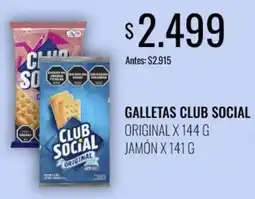 Supermercados Tadicor Club social galletas oferta