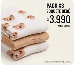 Supermercados Tadicor Soquete bebé oferta