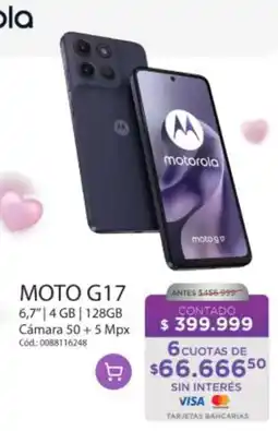 Sampietro Motorola moto g17 oferta