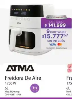 Sampietro Atma freidora de aire oferta