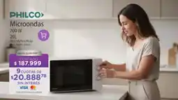 Sampietro Philco microondas oferta