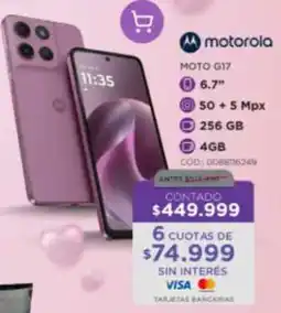 Sampietro Motorola moto g17 oferta