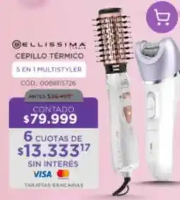 Sampietro Bellissima cepillo térmico oferta