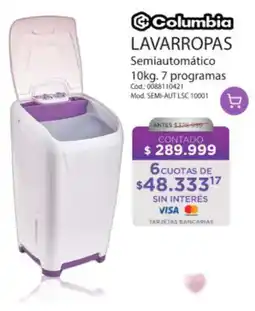 Sampietro Columbia lavarropas oferta