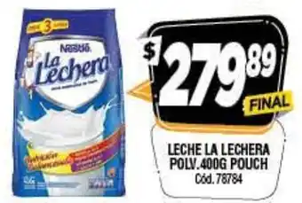 Supermercados Yaguar Leche La Lechera Polv.400 g Pouch oferta