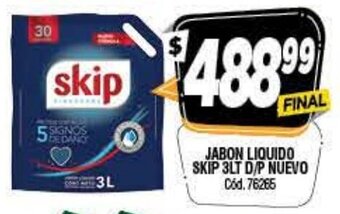 Supermercados Yaguar Jabon Liquido Skip 3Lt D/P Nuevo oferta