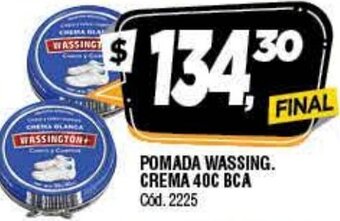 Supermercados Yaguar Pomada Wassing. Crema 40C BCA oferta