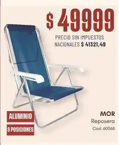 Diarco Mor - reposerá aluminio 8 posiciones oferta
